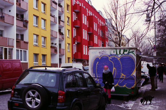 Berlin buildings color