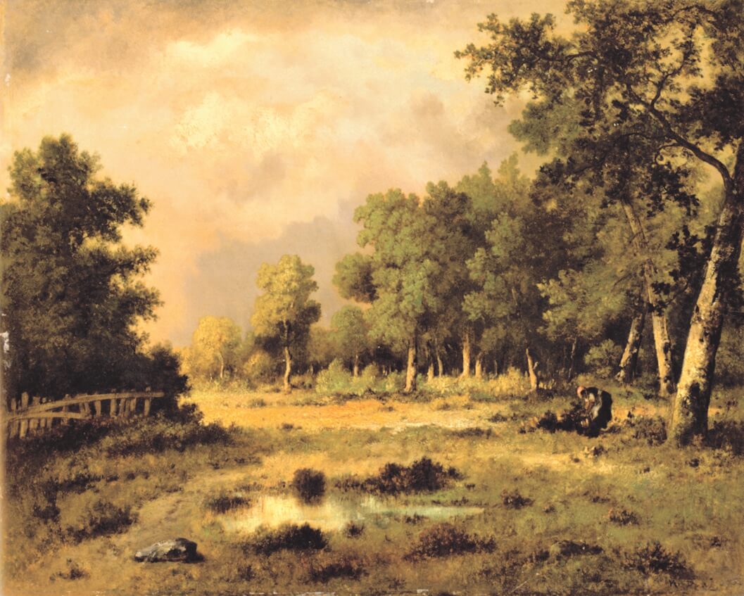 Narcisse Diaz de la Peña, The Forest Clearing, 1875. Photo: Private Collection.