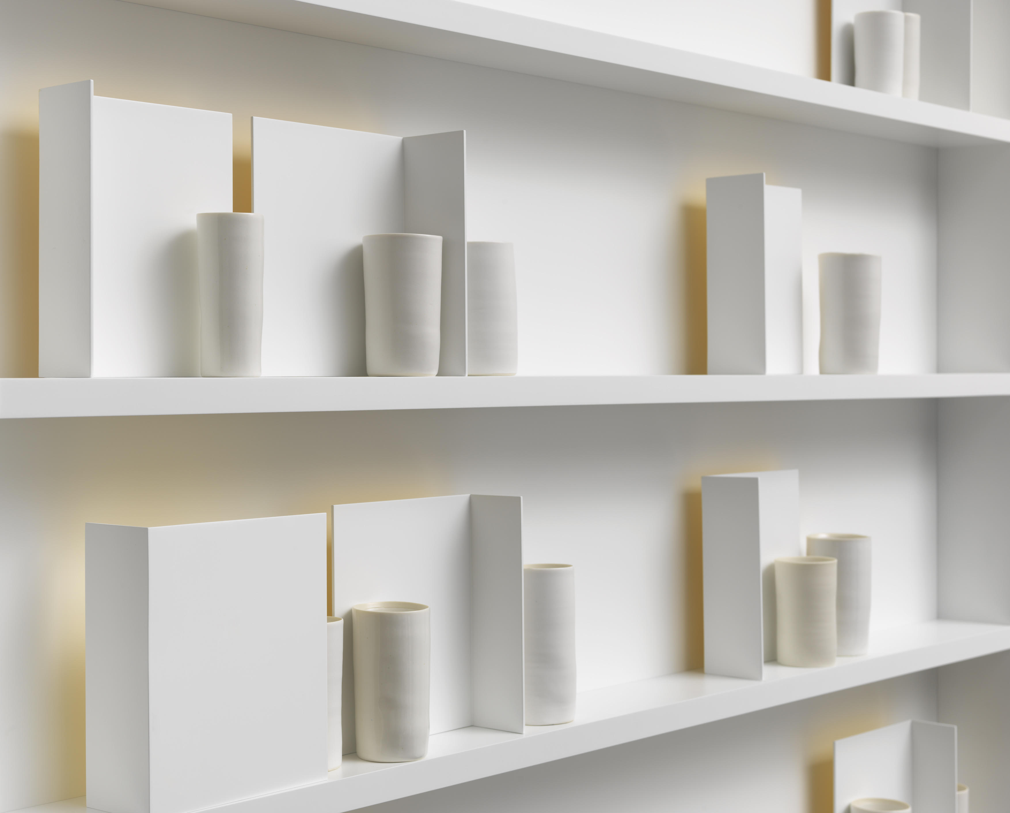 the poems of our climate (detail), 2018 © Edmund de Waal. Courtesy the artist and Gagosian. Photo by Mike Bruce.